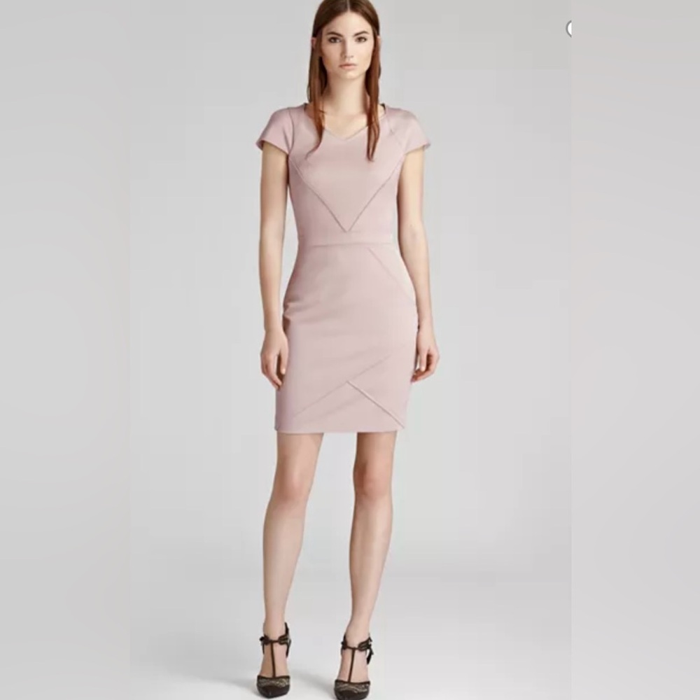 REISS Body Con Dress - Pensa Seam Detail Size 10.